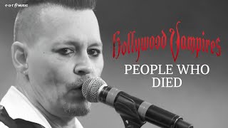 Musik-Video-Miniaturansicht zu People Who Died Songtext von Hollywood Vampires