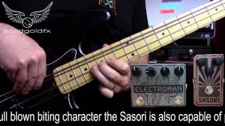 Video thumbnail for SolidGoldFX Sasori Bass Fuzz by BassTheWorld.com