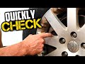 How To quickly Check Your Brake Pads and Rotors - Don't Waste $$ Changing them Too Soon!!