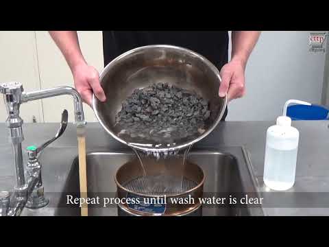 AASHTO T 11 – Washing