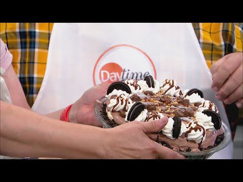 Chocolate Peanut Butter No Bake Pie