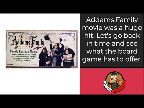 The Purge: # 3087 The Addams Family Family Reunion Game: The first Addams Family movie is now available on your board gaming table