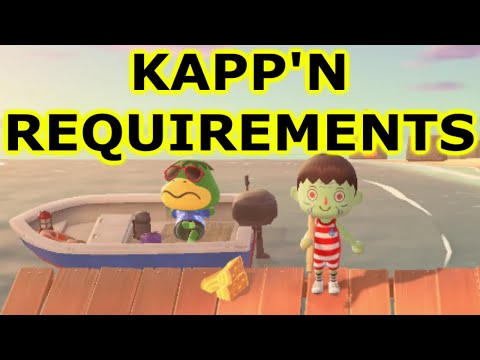 How To Make Kapp'n Appear In Animal Crossing New Horizons 2.0 - There Is A Island Requirement