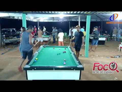 Torneio de sinuca bar do Franquismar em São Domingos - Goiás