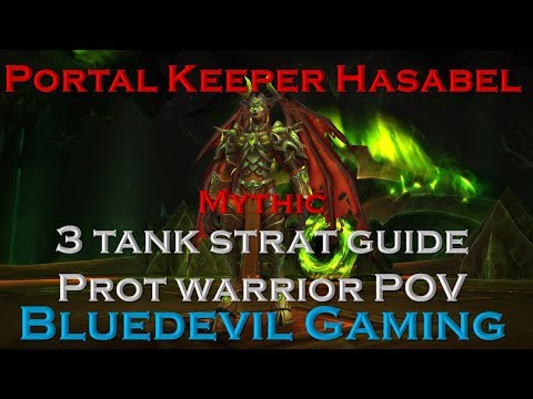 Mythic Portal Keeper Hasabel 3 Tank strat