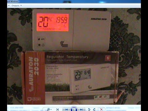 Программатор температуры Auraton 2030, / Auraton 2030 temperature controller, programmer