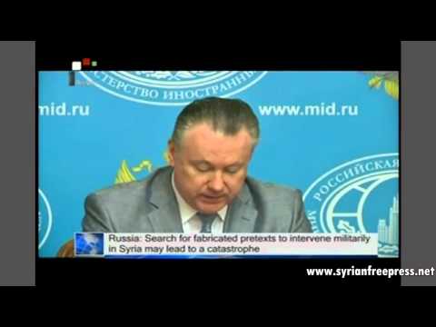 27/08/2013  Syria News ENG - Syrian Arab Army razes terrorist gatherings and warehouses