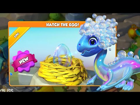 HATCHING BUBBLE DRAGON IN DRAGON MANIA LEGENDS