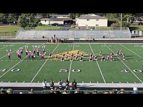 DCE Middle School Football Team- Barbie Pom 9-23-25