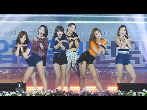 [4K] 180828 AOA 직캠 (에이오에이) - 심쿵해(Heart Attack) @농업경영인전국대회(충주세계무술공원)/Fancam By 쵸리(Chori)