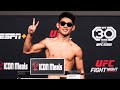 Song vs Gutierrez Weigh-In | UFC Vegas 83