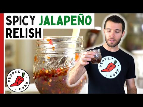 Spicy Jalapeño Relish Recipe - Sweet & Tangy Condiment - Pepper Geek