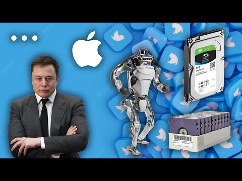 Elon Musk, Twitter, auctions? + Boston Dynamics Adds Hands to Atlas Robot! (+Apple, HDD news)