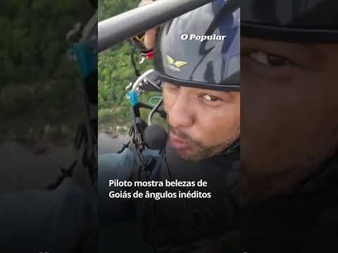 Piloto mostra belezas de Goiás de ângulos inéditos