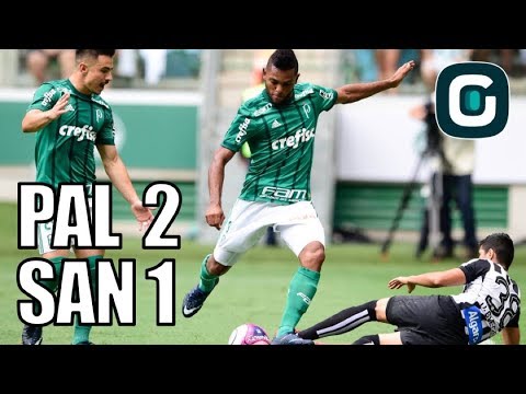 Palmeiras 2 x 1 Santos no Allianz Parque - Melhores momentos | Gazeta Esportiva (04/02/2018)