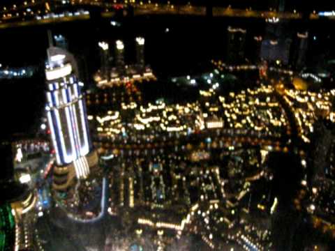 At The Top, Burj Khalifa elevator ride.