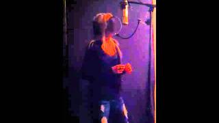 Kellie Lynne-Recording In The Studio