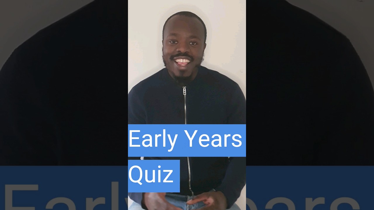 Early Year's Quiz - the seven areas of learning in the EYFS #eyfs
