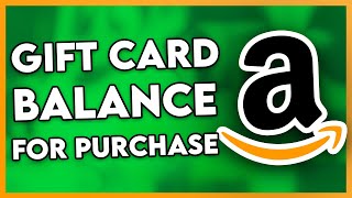 How to Use Amazon Gift Card Balance for Purchase (2024)