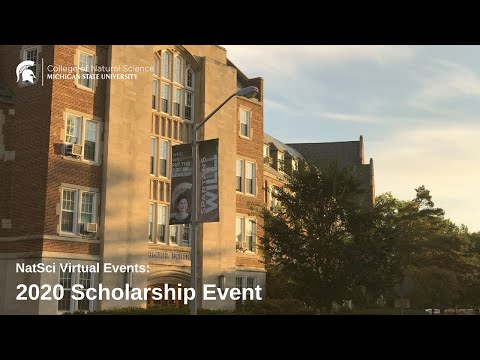 NatSci Scholarship Event 9.2020