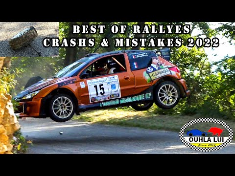 Best of Rallyes Crashs & Mistakes 2022 by Ouhla Lui
