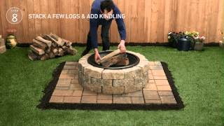Lowe's Firepit Tap-Thru How-To