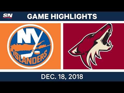 NHL Highlights | Islanders vs. Coyotes - Dec 18, 2018