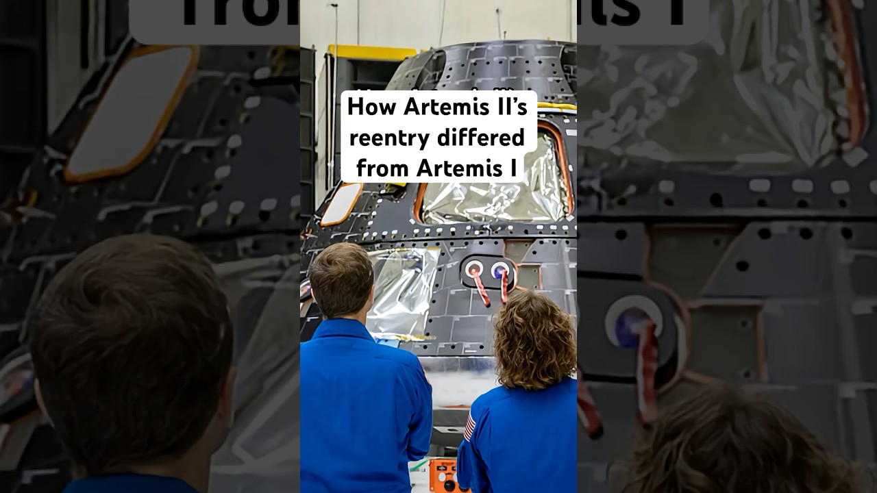 How Artemis II re-entry differed from Artemis I