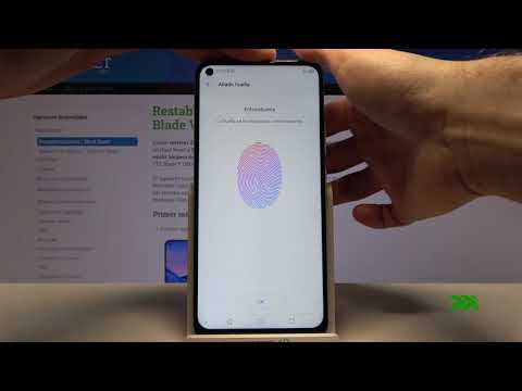 Cómo poner huella digital a ZTE Blade V2020 - configurar huella dactilar