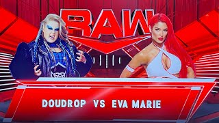 WWE 2K23: DOUDROP VS EVA MARIE RAW