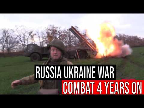 Russia Ukraine War Frontline Combat 4 Years On
