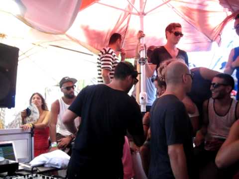 LOCO DICE B2B MARCO CAROLA AFTER @ LA PLAGE 15/8/2011