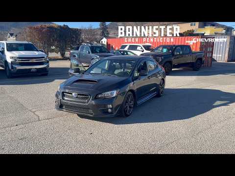 2017 Subaru WRX 4dr Sdn Sport-tech Man in Gray for sale at Bannister Chevrolet Penticton in Penticton, BC