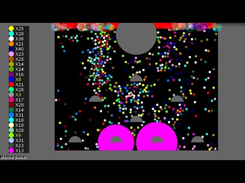 Survival Proliferation 33 - Marble Race in Algodoo