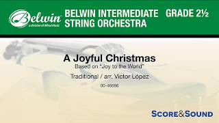 A Joyful Christmas, arr. Victor López – Score & Sound