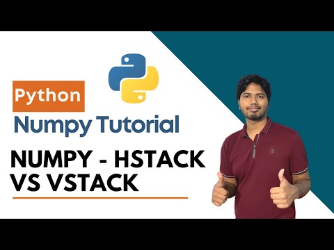 7 Numpy Hstack Vs Vstack Cloudyml