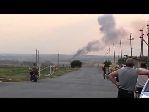 Russian mercenaries shot down Ukrainian Air Force MiG 29 August 7, 2014