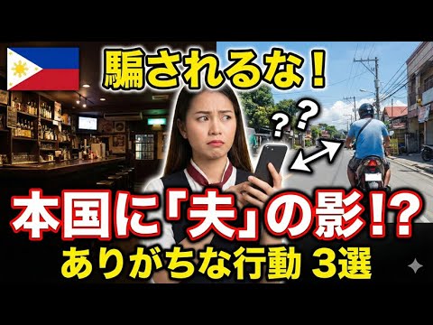 【フィリピンパブ嬢】実は本国に夫（彼氏）がいる子にありがちな事 ３選 YouTubeサムネイル