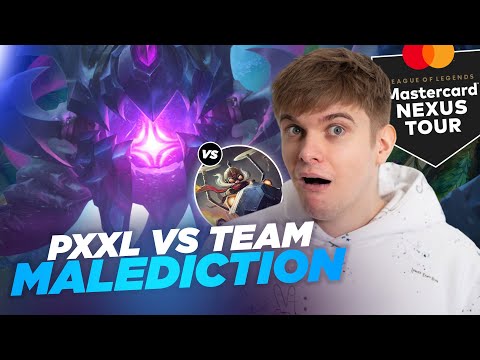 RHOBALAS : OPENTOUR VS TEAM MALEDICTION - VEL'KOZ VS CORKI | LOL FR