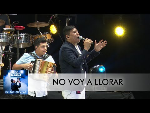 ALEX MANGA – NO VOY A LLORAR (EN VIVO)