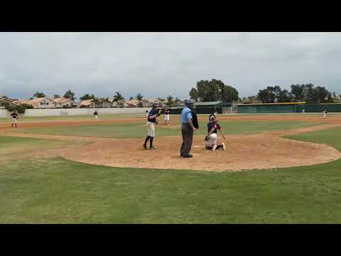 Brush back pitch payback. Left center deep!