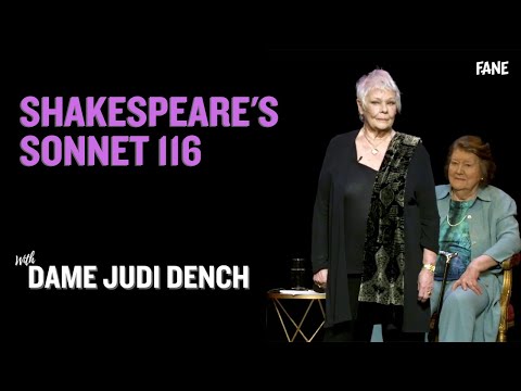 Judi Dench | Shakespeare's Sonnet 116 (Live at the London Palladium)