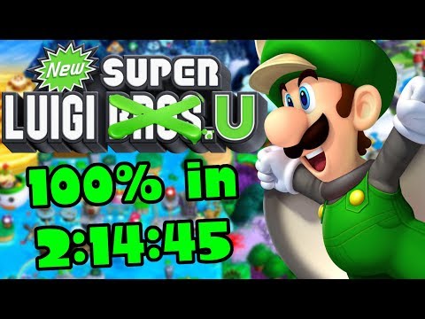 New Super Luigi U 100% Speedrun in 2:14:45