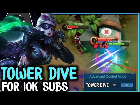 INSANE NATALIA TOWER DIVE FOR 10K SUBS 😱😱😱 | MOBILE LEGENDS
