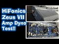 1990 HiFonics Zeus VII Amp Dyno Test RMS ...