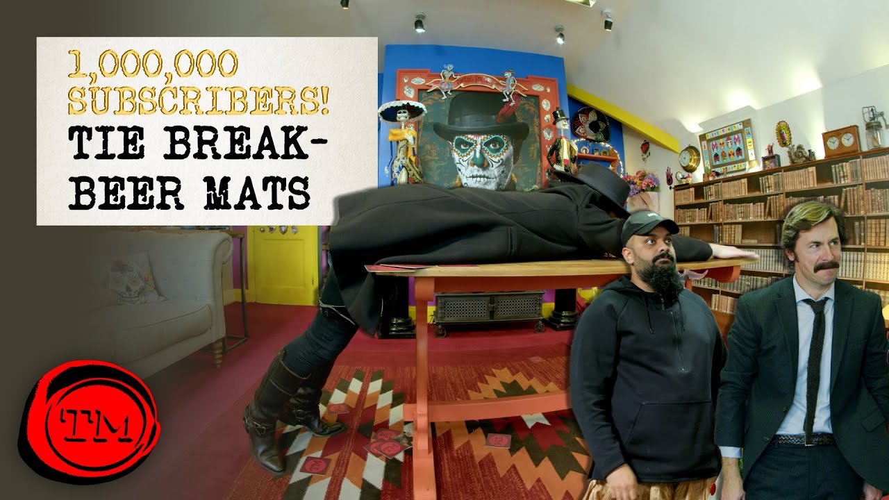 1,000,000 SUBSCRIBER TREAT - Unseen Tie Break: Turn Over the Most Beer Mats | Taskmaster