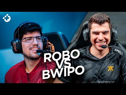 FLA ROBO CONTRA BWIPO (TOP LANER DA FNATIC) NA SOLOQ EU