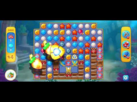 @Fishdom Super Hard Level 8486