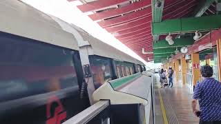 (SMRT) NSEWL Run 908 - KSF C151A (501/502) @ EW25 Chinese Garden Platform A