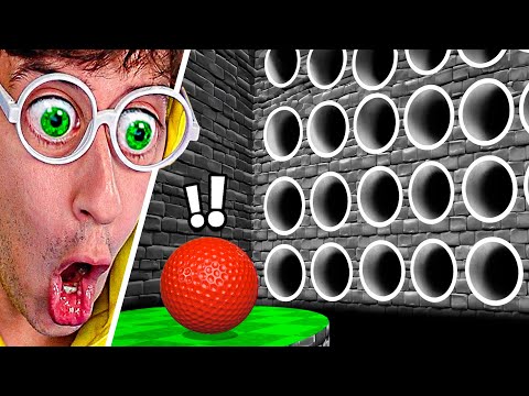 Hoyo TROLL vs Hermano 🤡🔥 (99% imposible) - GOLF IT